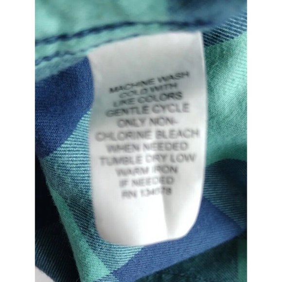 Vineyard Vines Whale Shirt Mens Large Long Sleeve Plaid - Picture 10 of 10